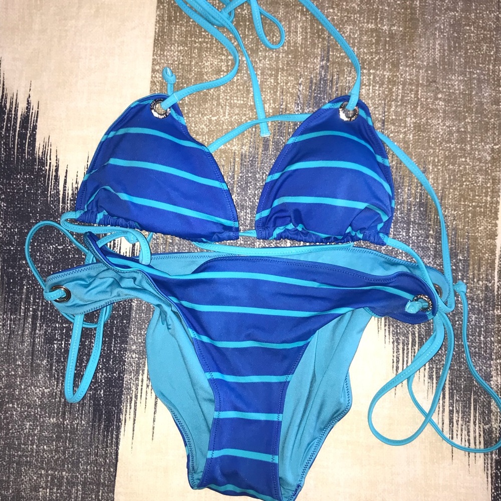 VS Pink bikini! Size M top, size S bottoms!